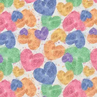 Geschenkpapier mit Herzen Motiv 70cm x 2m Rolle Bunt