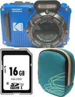 Kodak PixPro WPZ2 blue Set Angebot Tasche türkis