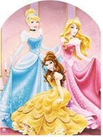 Disney - Prinzessinnen - Stand In - Pappaufsteller Standy - 96x127 cm