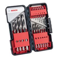 Bosch Metallspiralbohrer HSS-Set PointTeQ, DIN 338, 18-teilige ToughBox