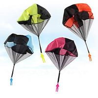 4x Fallschirmspringer Spielzeug Kinder Parachute Outdoor