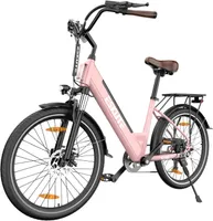 ESKUTE C100 e-bike,26 palcové elektrické kolo, e-city bike 250W zadní motor,375Wh odnímatelná baterie, až 60km, LCD displej,e-city bike pro dámy dcery dárek
