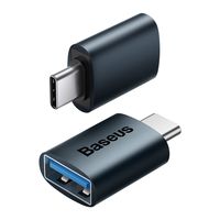 Baseus Ingenuity Series USB Type C to USB-A 3.2 Gen 1 Adapter blue (ZJJQ000003)