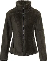 Nordberg - Evy Fleece Cardigan - Damen - Armeegrün - Größe XL