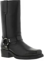 Gringos Herren Harley Western Harness Leder Stiefel DF578 (44 EU) (Schwarz)