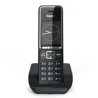 Gigaset Comfort 550 Telefono Cordless Vivavoce Presa Cuffie Black