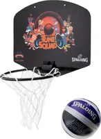 Spalding Mini Basketball Set Space Jam 79008Z,  Basketball-Rückwand, Unisex, Schwarz, Größe: One size