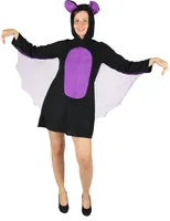 Fledermaus Kostüm für Damen Gr. S-XXL, Größe:XXL
