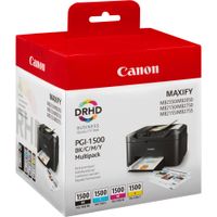 Canon PGI-1500 BK/C/M/Y - Original - Tinte auf Pigmentbasis - Schwarz - Cyan - Magenta - Gelb - Cano Canon