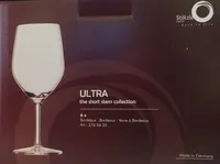Stölzle Lausitz 6x ULTRA Bordeauxkelch klar 376 00 35