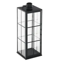 Kondela Metalllaterne Elijar Typ 3 56,5 cm - schwarz