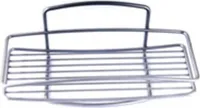 Metaltex Koupelnový věšák Metaltex Onda 26x11x11 cm stříbrný