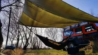 Bushmen Thermo Tarp/ Abdeckplane 4x4 - Olivgrün