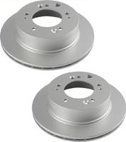 2 Jakoparts Bremsscheiben hinten für Kia Sorento I JC