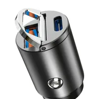 Wicked Chili 30W Tiny Dual USB KFZ Ladegerät für iPhone 14, 13, 12 - USB-C  PD PPS QC 3.0 Universal Auto Schnellladegerät kaufen