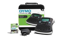 DYMO LabelManager 210D Beschriftungsgerät im Koffer | Etikettiergerät mit QWERTZ Tastatur & großem Grafikdisplay | mit DYMO Original D1-Etikettenband | für DYMO Schriftbänder in 6, 9 und 12mm Breite