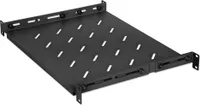 INTELLINET 19"Fachboden variable Schienen 350mm tief schwarz