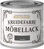 Rust Oleum Shabby Kreidefarbe Möbellack Graphit mattes Finish 125ml