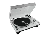 Omnitronic BD-1350 - Gramofón - strieborný