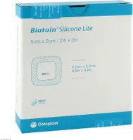 Biatain Silicone Lite Schaumverband 5x5 cm 5 St