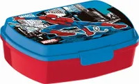 Brotdose für Sandwiches Spiderman Great power Kunststoff Rot Blau (17 x 5.6 x 13.3 cm)