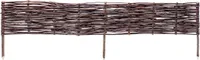 KADAX Palisade aus Weide "Hamre", natürlicher Weidenzaun, 30 cm, 1 Stück