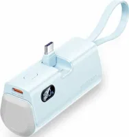 Powerbank Vention LED-Anzeige 4800 mAh 22,5 W FHQL0 (blau)