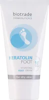 Biotrade Keratolin Fußcreme Für Serh Trockene Haut mit 10% Urea Für Ellbogen Und Fersen 50ml