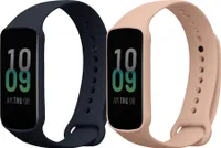 kwmobile 2x Sportarmband kompatibel mit Amazfit Band 7 Armband - Fitnesstracker Band Set aus TPU Silikon