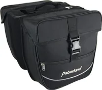 Haberland 130002-00 Doppeltasche Einsteiger, 30x32x13cm, 25 ltr, schwarz
