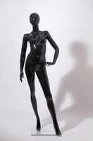 FB-11B schwarz matt abstrakt Schaufensterpuppe Mannequin weiblich ohne Kopf 