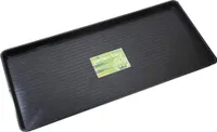 Garland Pflanzschale, rechteckig, Giant, schwarz, 110 x 55 x 5 cm