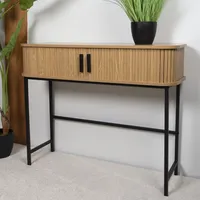 Milton & Oldbrook Konsolentisch 100 cm Almeria Holz