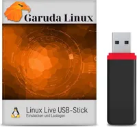 USB-Live Stick: Linux Garuda Gnome 64Bit 32 GB USB 3.0
