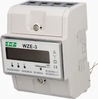 Třífázový měřič spotřeby energie 80A MID