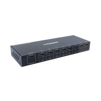 AIMOS 8 in 1 out HDMI KVM-Switch, schwarz