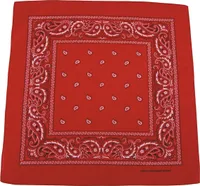 MFH Bandana, rot-weiß, ca. 55 x 55 cm, Baumwolle