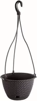 Závěsný květináč SPLOFY antracit 23x14,5 cm - Prosperplast