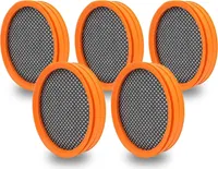 5 Stück Ersatzfilter für Philips Akkusauger SpeedPro & SpeedPro Aqua,FC8009/01 Filter kompatibel mit Philips FC6726 FC6727 FC6723 FC6721 FC6722 FC6724