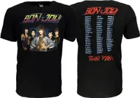Bon Jovi Offizielles 1984 Tour T-Shirt – Offizielles Merchandise -  XXL