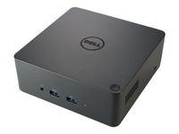 DELL TB16 - Verkabelt - Thunderbolt 3 - 3,5 mm - USB Typ-A - 10,100,1000 Mbit/s - Schwarz (452-BCOV)