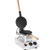 Royal Catering Bubble Waffeleisen - 1,415 W - Royal Catering - 50 - 250 °C - Timer: 0 - 5 min