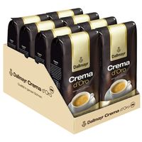 Dallmayr Crema d'Oro ganze Bohne 8 x  1 kg, Kaffee, Medium geröstet