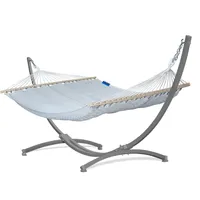 Potenza houpací síť s rámem Pro dvě osoby houpací síť s tyčí 215x140 cm I Rám 220kg