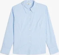 Koton Shirt Blau Gestreift