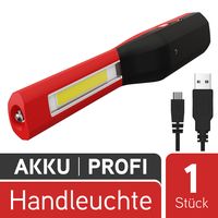 greate LED Akku Werkstattlampe rot - Magnet Inspektionsleuchte Arbeitsleuchte