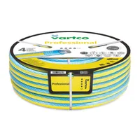 4-lagiger Wasserschlauch Trinkwasserschlauch Lebensmittelecht Anti Twist Gartenschlauch Schlauch Gartenbewässerung Flexibel Flexischlauch Trikotgeflecht UV-beständig 25 Bar  3/4" 50m