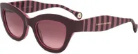 Carolina Herrera HER 0086/S 0T5 BURGUNDY PINK 51/23/145 Damen Sonnenbrillen
