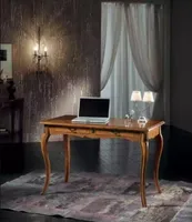 Wohnzimmer Schreibtisch Büro Braun JVmoebel