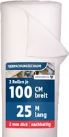50 m² Verpackungsschaum 2 mm PE-Schaumfolie Polstermaterial für Versand und Umzug